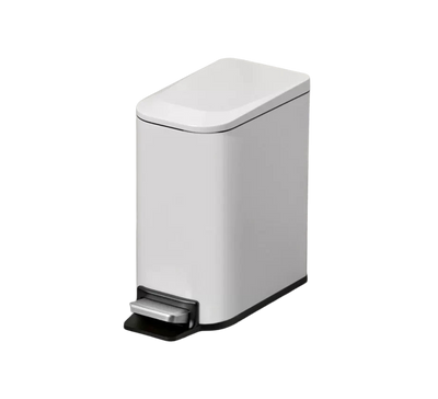 Poubelle design à pédale en inox 6L