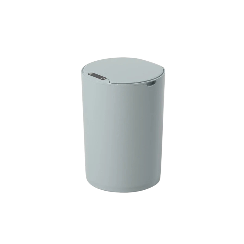 Poubelle intelligente ronde à ouverture automatique 14L
