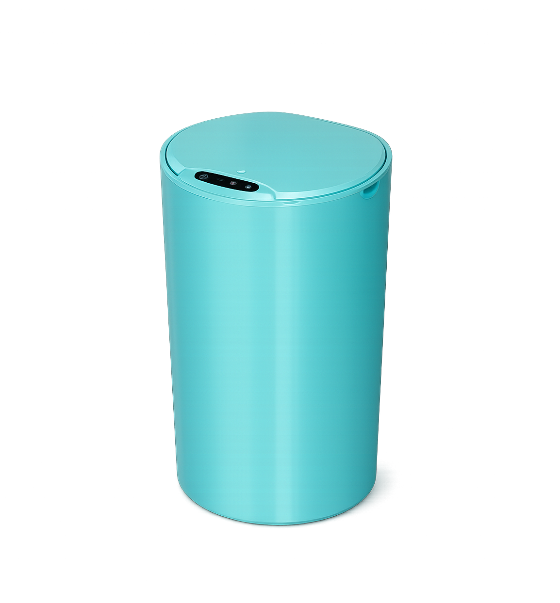 Poubelle intelligente ronde à ouverture automatique 14L