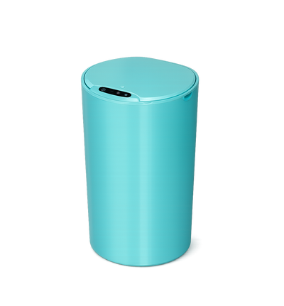 Poubelle intelligente ronde à ouverture automatique 14L