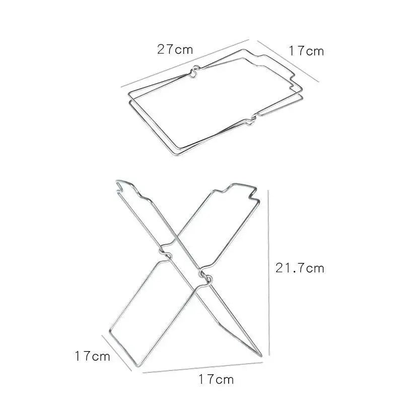 Support de sac poubelle en acier inoxydable Dimensions