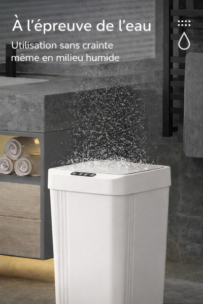 Poubelle automatique intelligente à capteur 13L