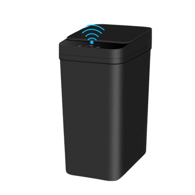 Poubelle rectangulaire automatique sans contact 12L