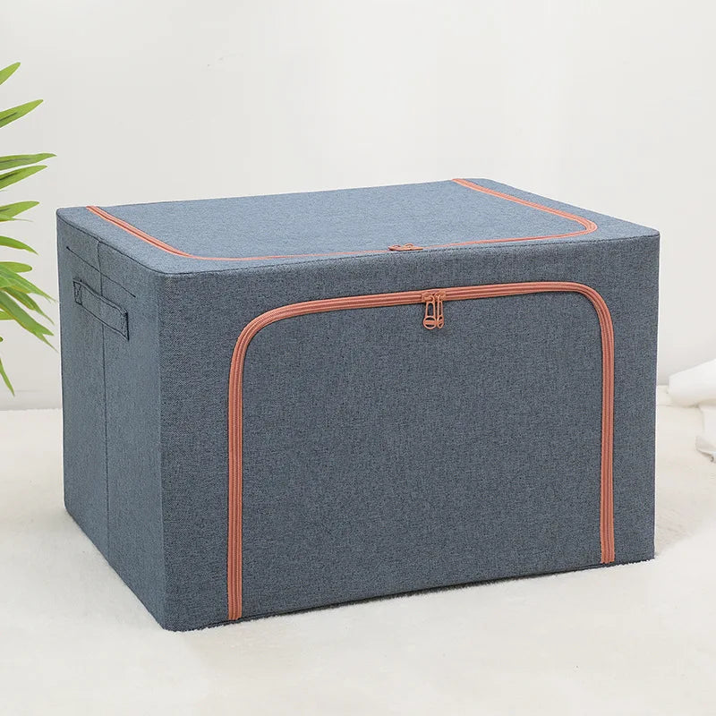 Boîte de rangement en tissu pliable de 24L, 66L et 100L