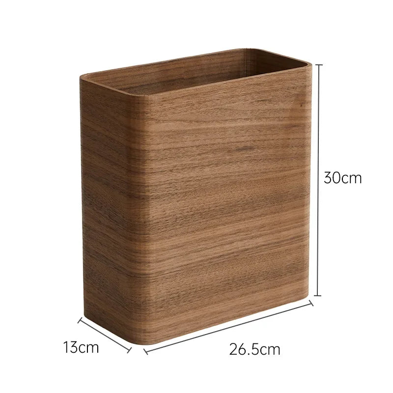 Poubelle en bois durable Dimensions