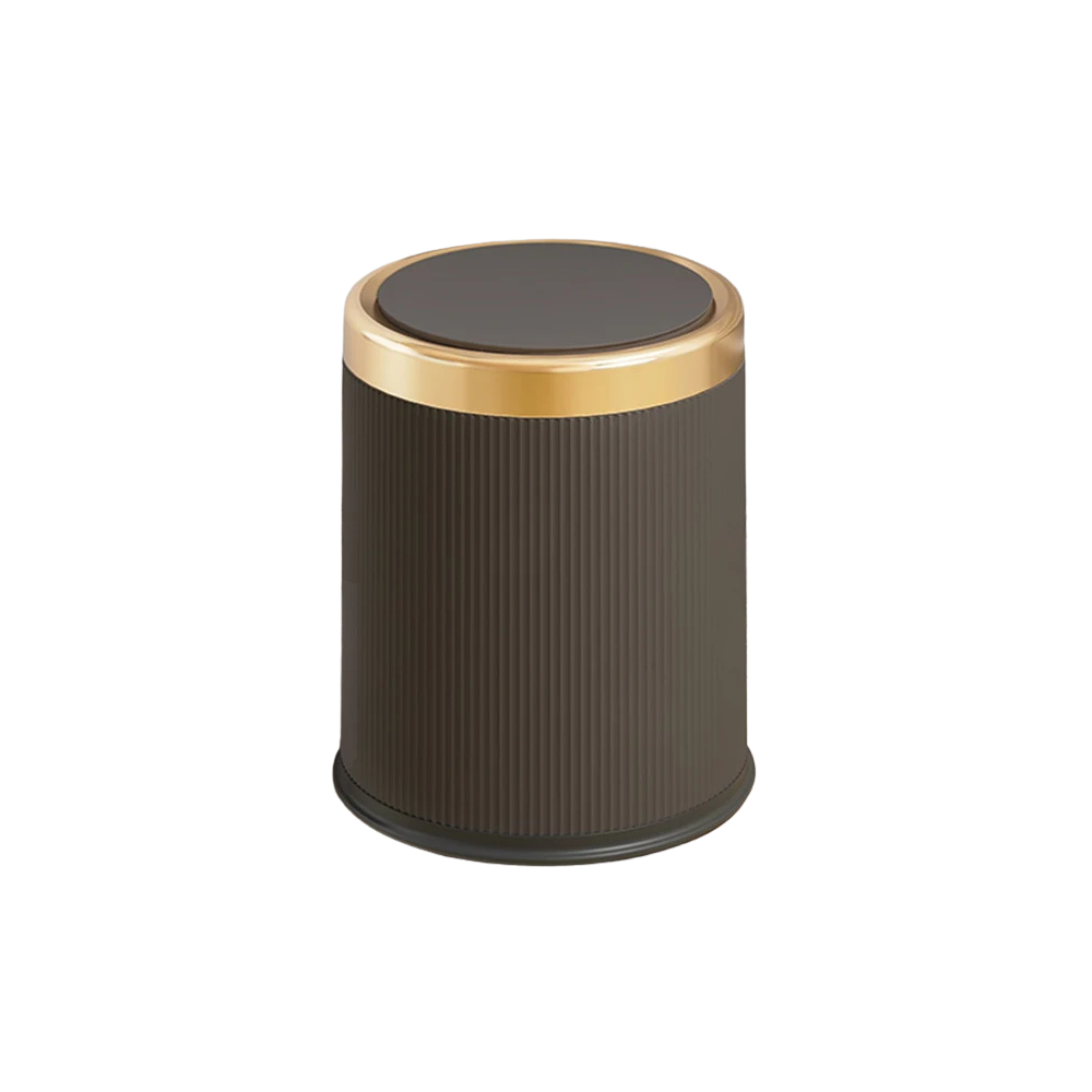 Poubelle design à pression 12L avec seau intérieur amovible