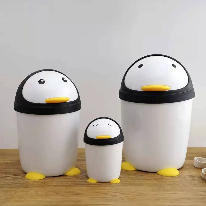 Poubelle Pingouin