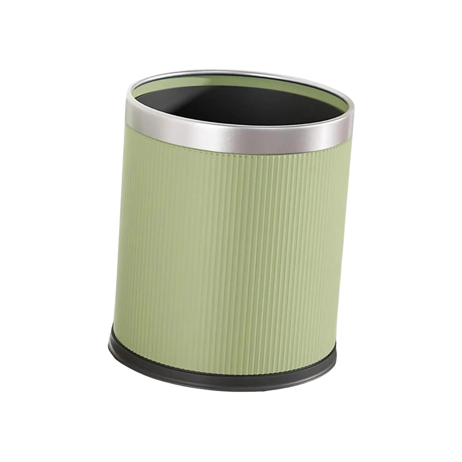 Corbeille à papier moderne ronde en plastique design