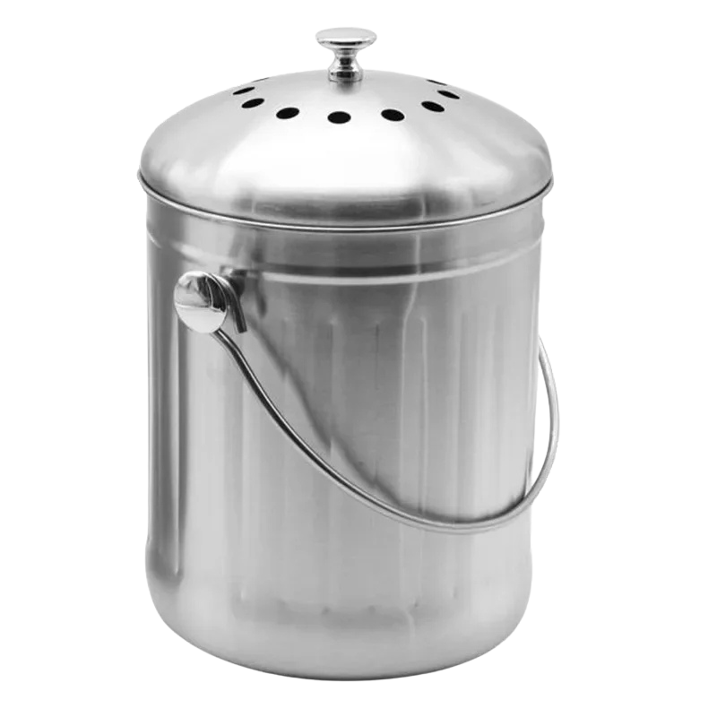 Poubelle à compost rétro