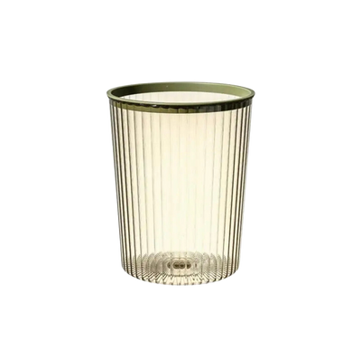 Poubelle Transparente de Luxe à Ordure