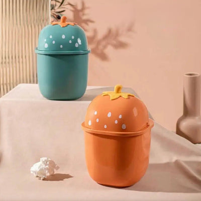 Mini Poubelle en Forme de Fraise