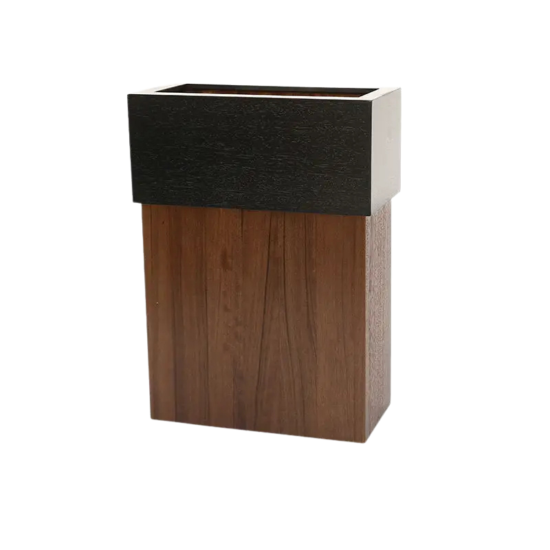 Poubelle de Cuisine en Bois