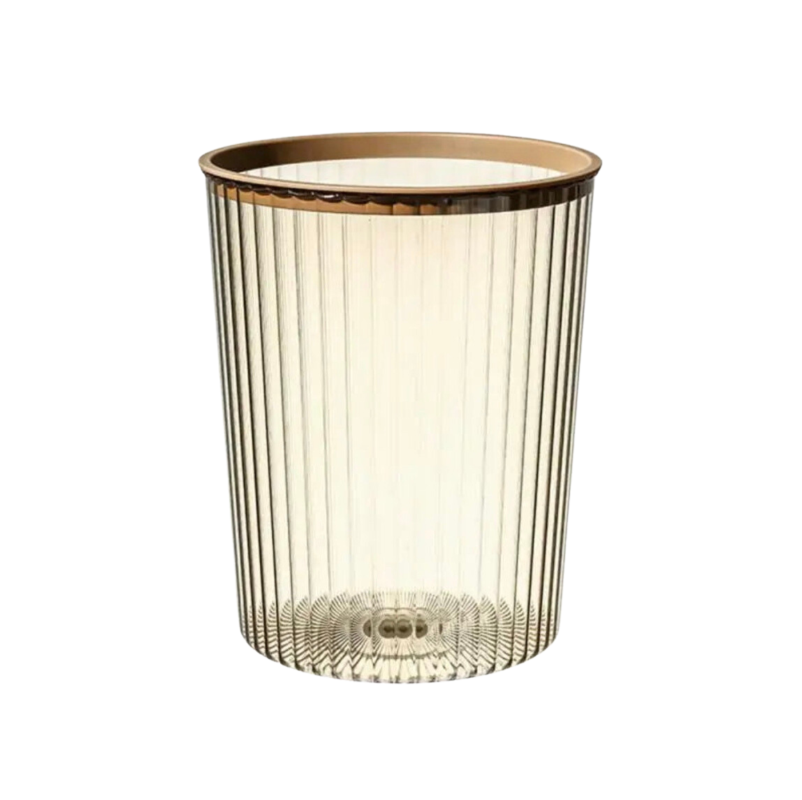 Poubelle Transparente de Luxe à Ordure