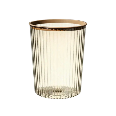 Poubelle Transparente de Luxe à Ordure