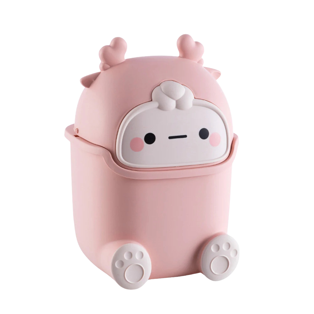 Mini poubelle de bureau mignonne