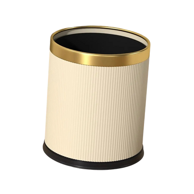 Corbeille à papier moderne ronde en plastique design