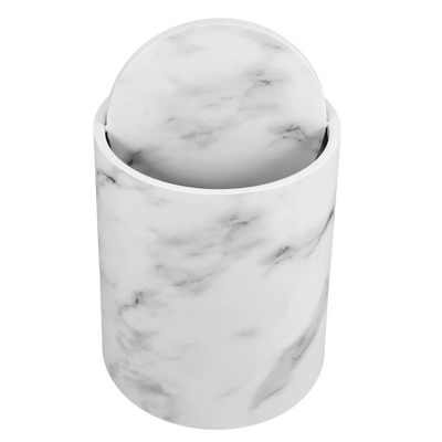 Petite Poubelle Imitation Marbre