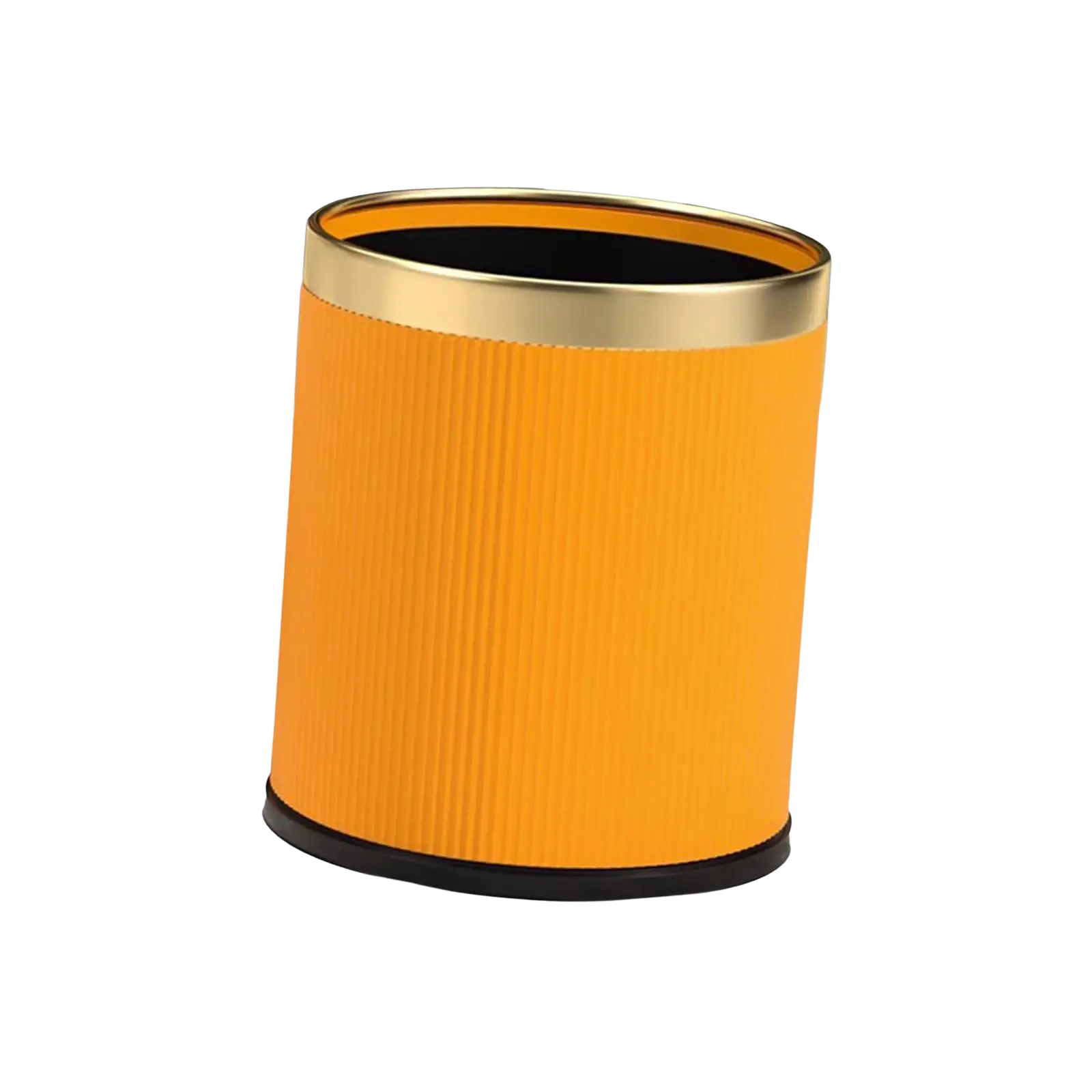 Corbeille à papier moderne ronde en plastique design