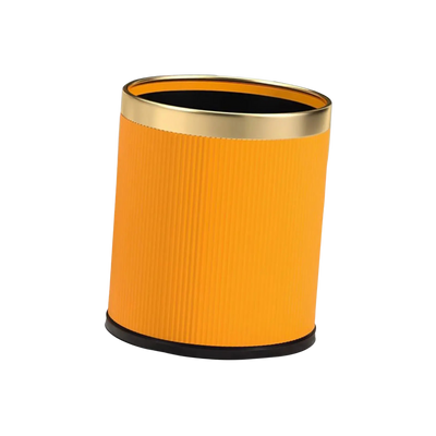 Corbeille à papier moderne ronde en plastique design