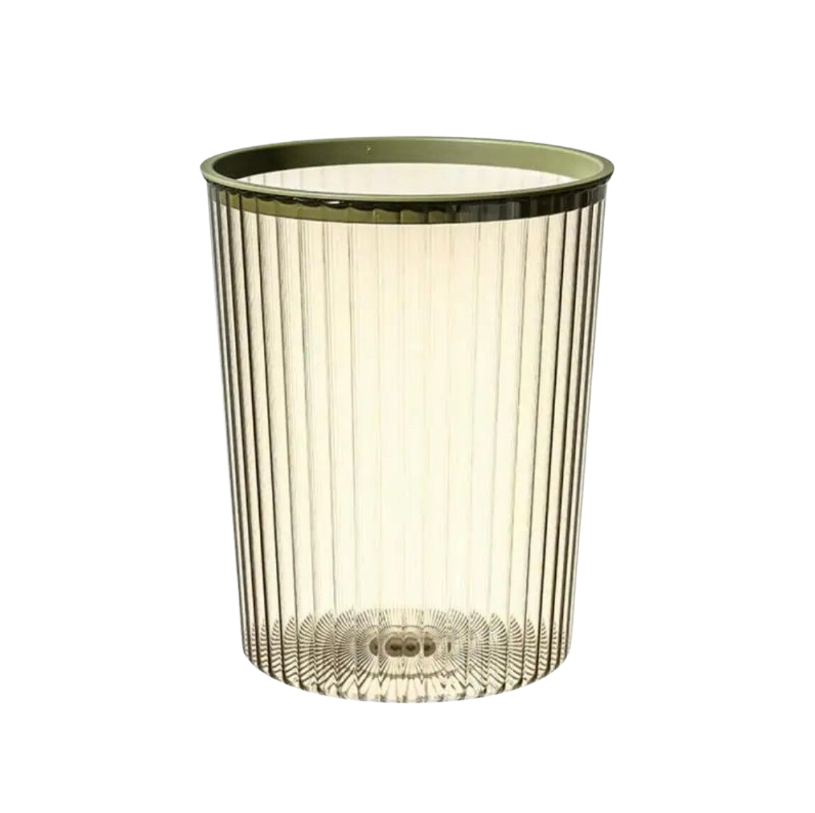 Poubelle Transparente de Luxe à Ordure