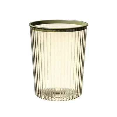 Poubelle Transparente de Luxe à Ordure