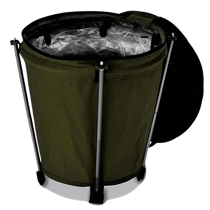 Poubelle de camping pliable 20L compacte et légère