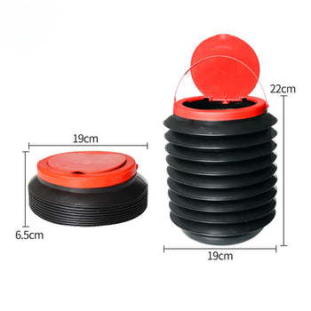 Poubelle de voiture pliable - 4L